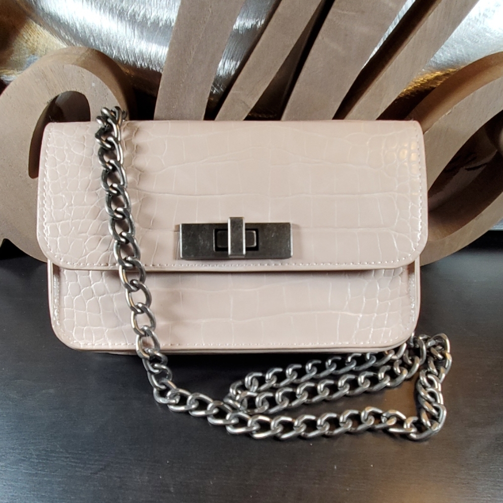 NWT Steve Madden Croc Embossed Belt Bag (L/XL)